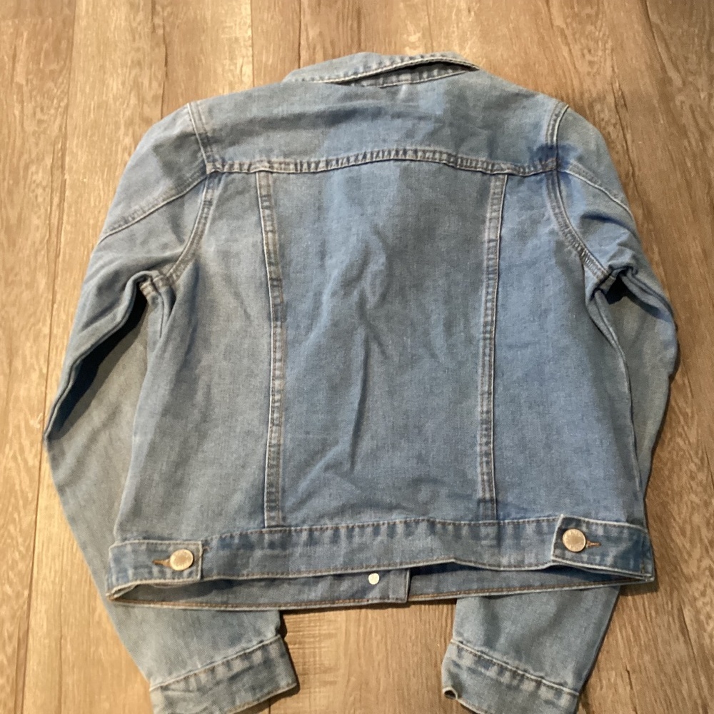 Kina Denim Jean Jacket, Size XL, Color Light Blue NEW - Picture 2 of 2